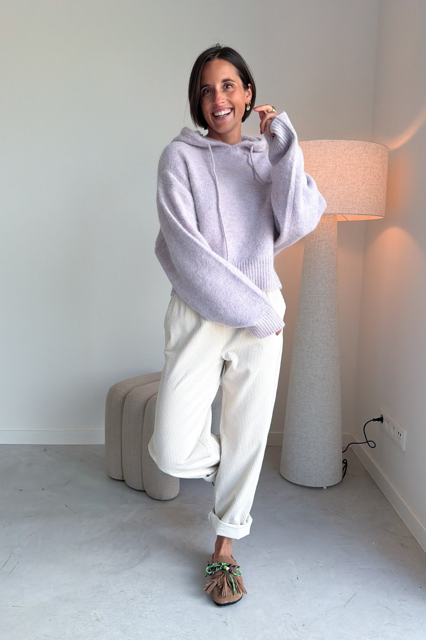 Quinlee pull lila