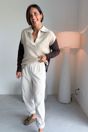 Monna pull beige