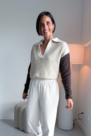 Monna pull beige