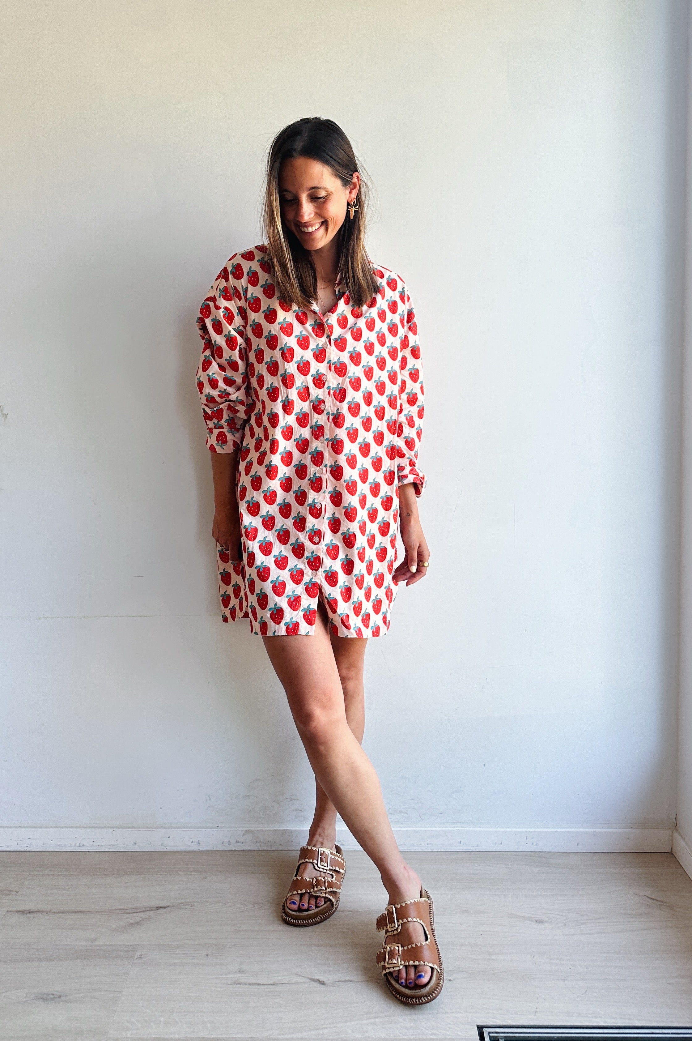 Strawberry beach shirt