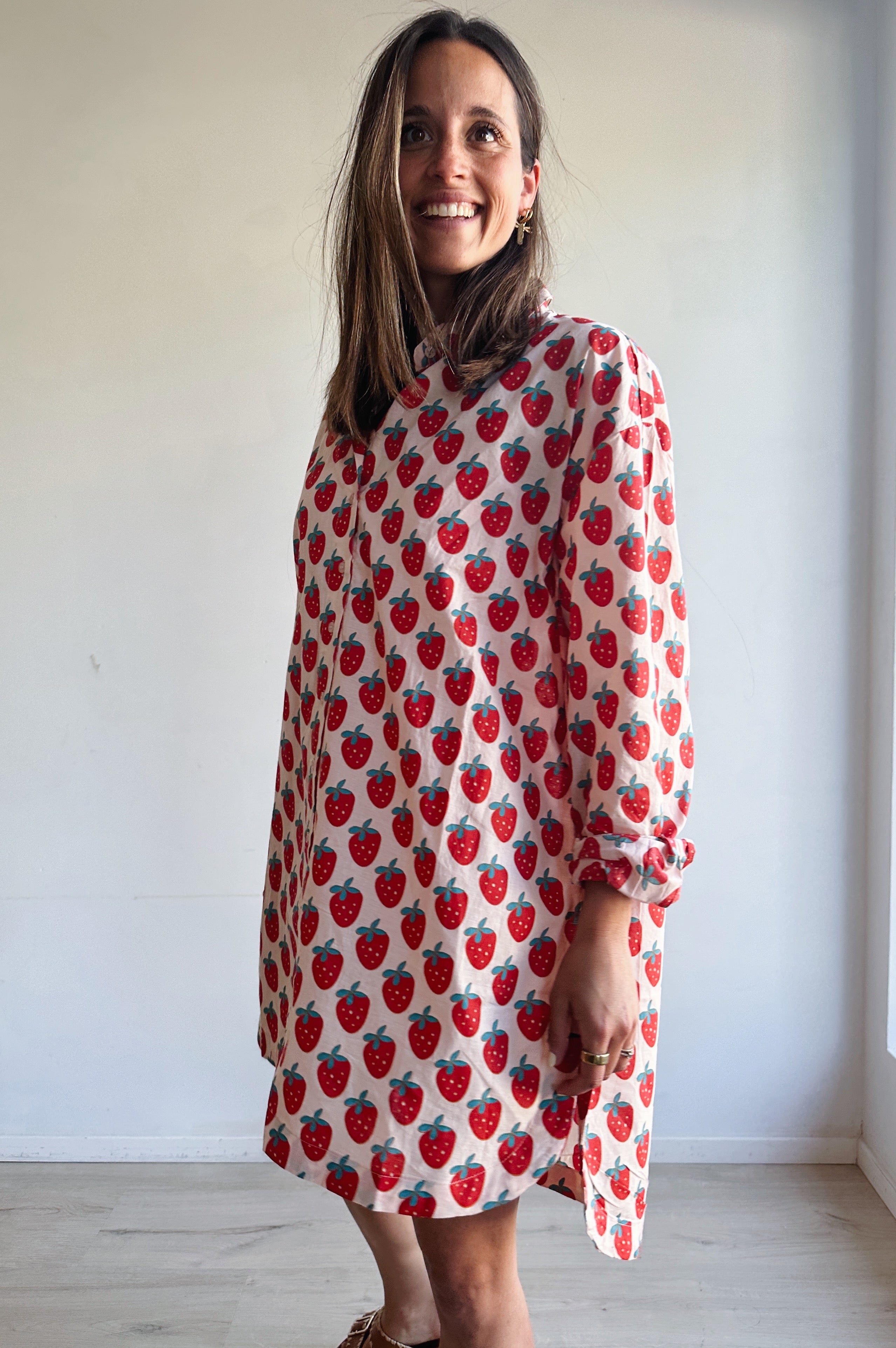 Strawberry beach shirt