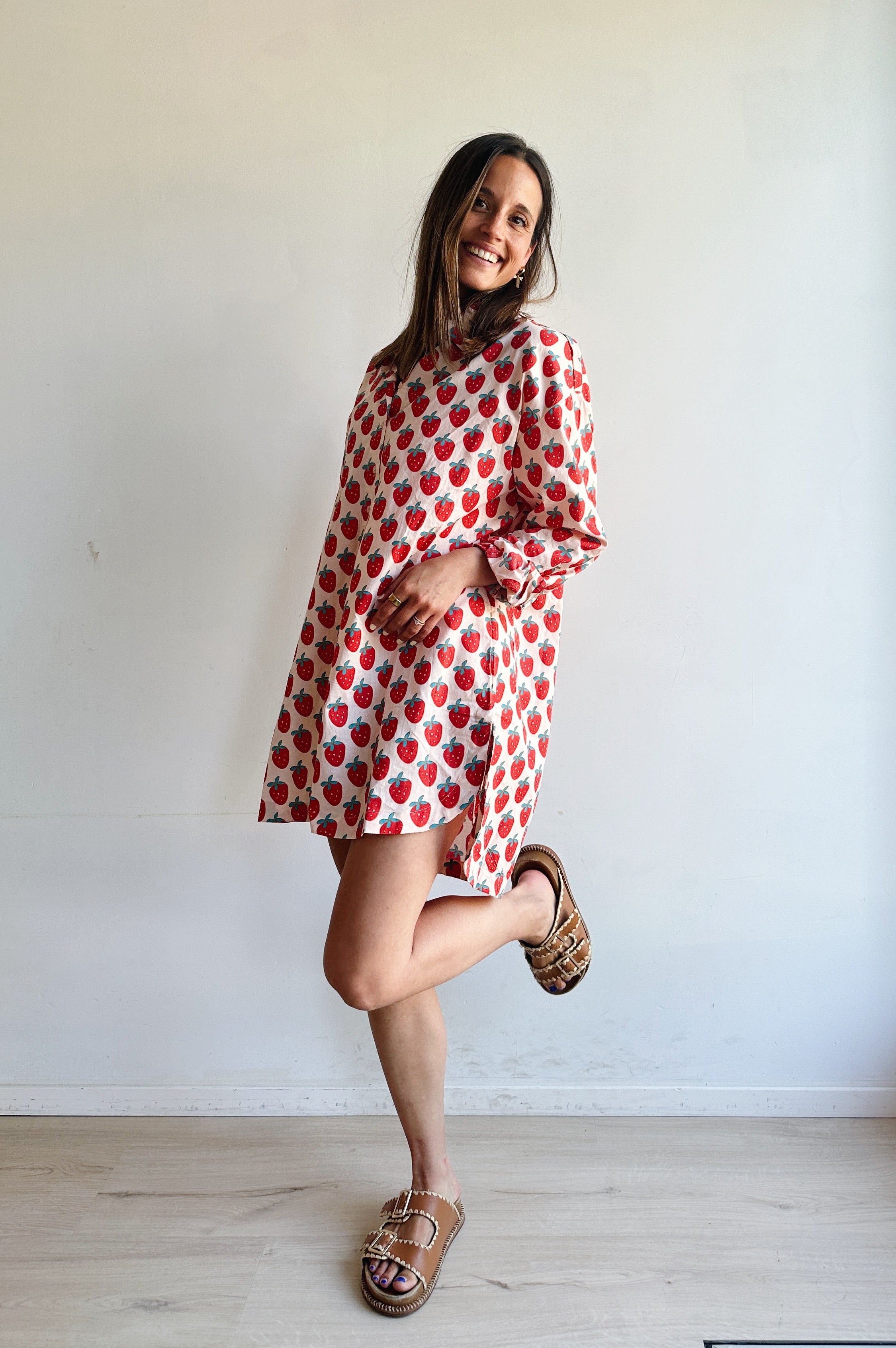 Strawberry beach shirt