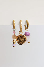 Twirl hoop gold