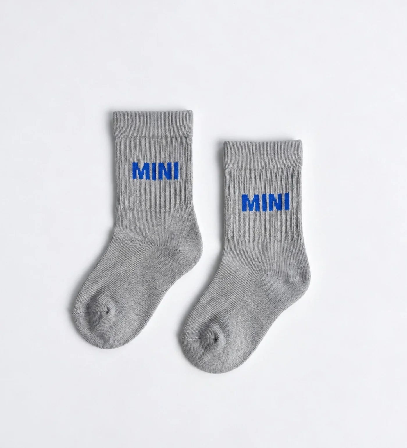 Mini sokken grijs