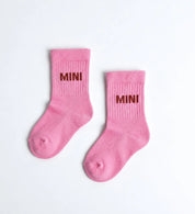 Mini sokken roze