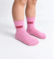 Mini sokken roze