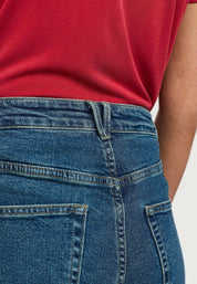 Amelie cropped barrel jeans