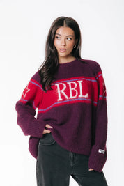Lou rebel pull paars