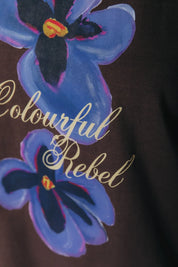 Handpainted flower longsleeve