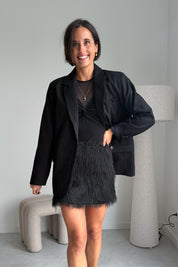 Luna blouse zwart
