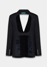 Luna blouse zwart
