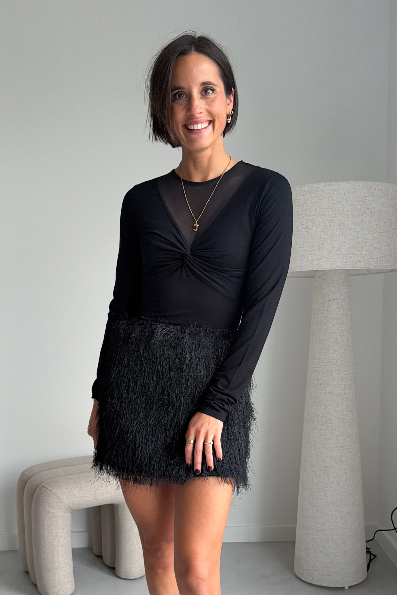 Lamya body zwart