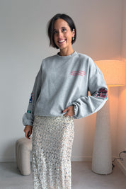 Yara sweater grijs