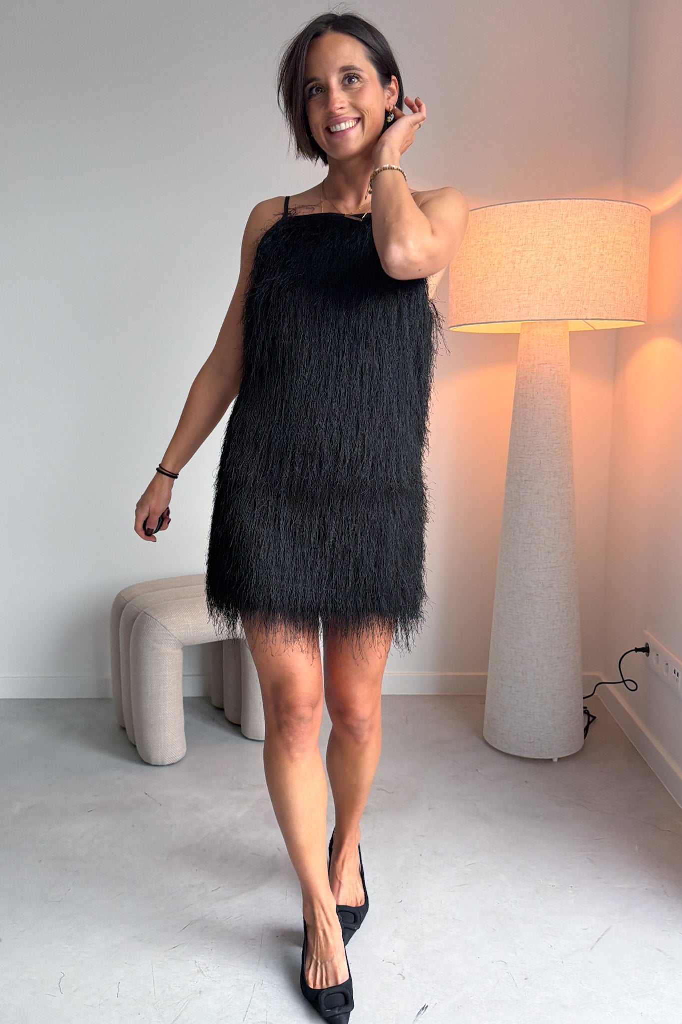 Leyla jurk zwart