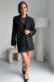 Luna blouse zwart