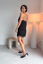 Leyla jurk zwart