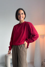 Vala longsleeve rhubarb