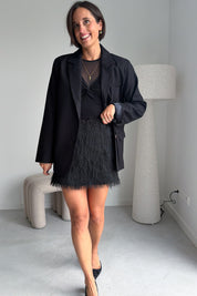 Luna blouse zwart