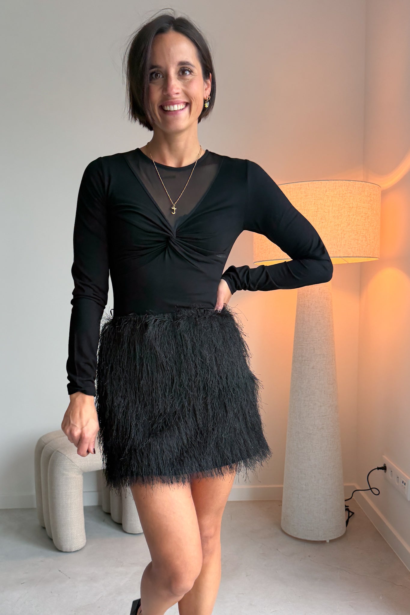 Lamya body zwart
