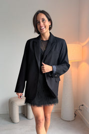 Luna blouse zwart