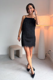 Leyla jurk zwart