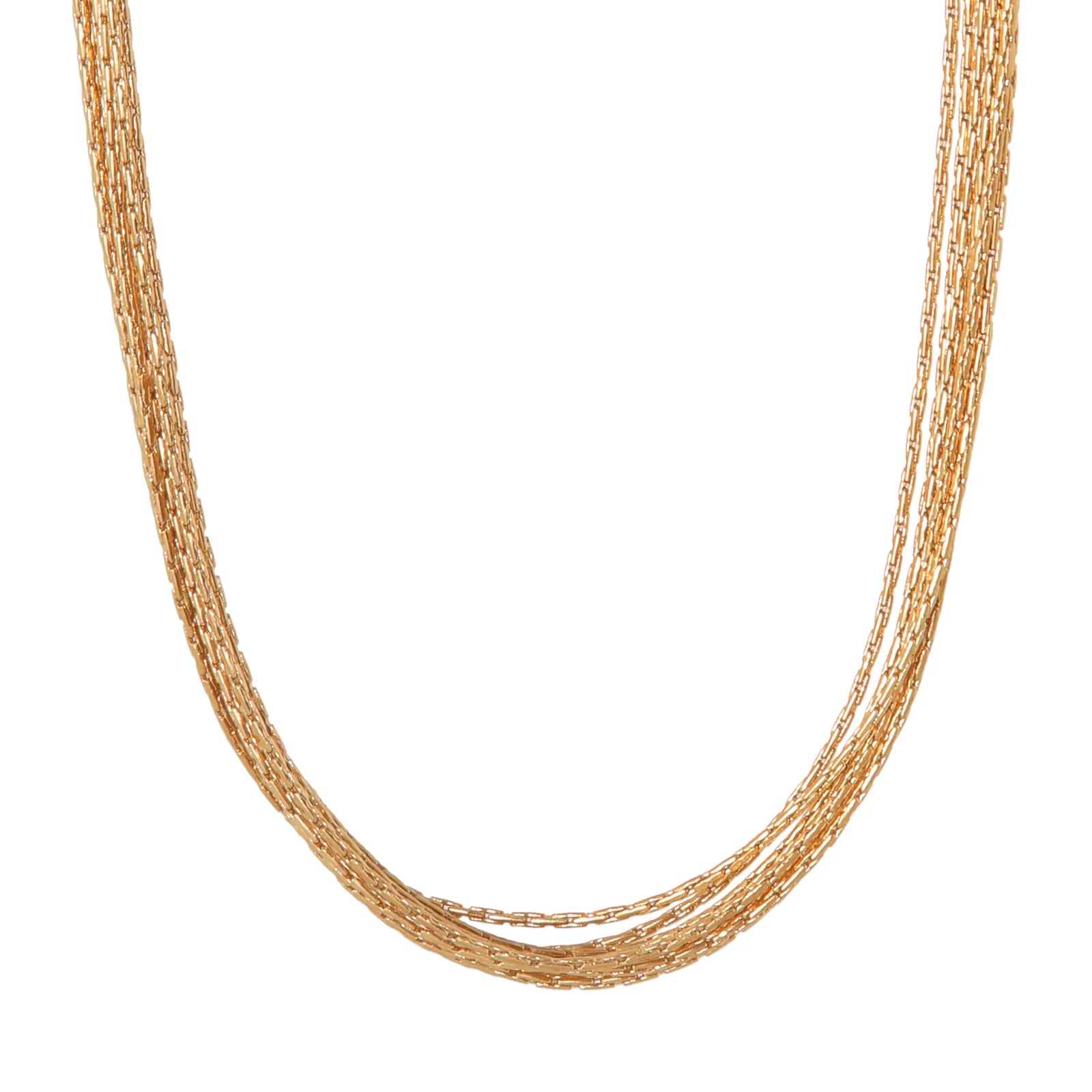 Sea of gold necklace