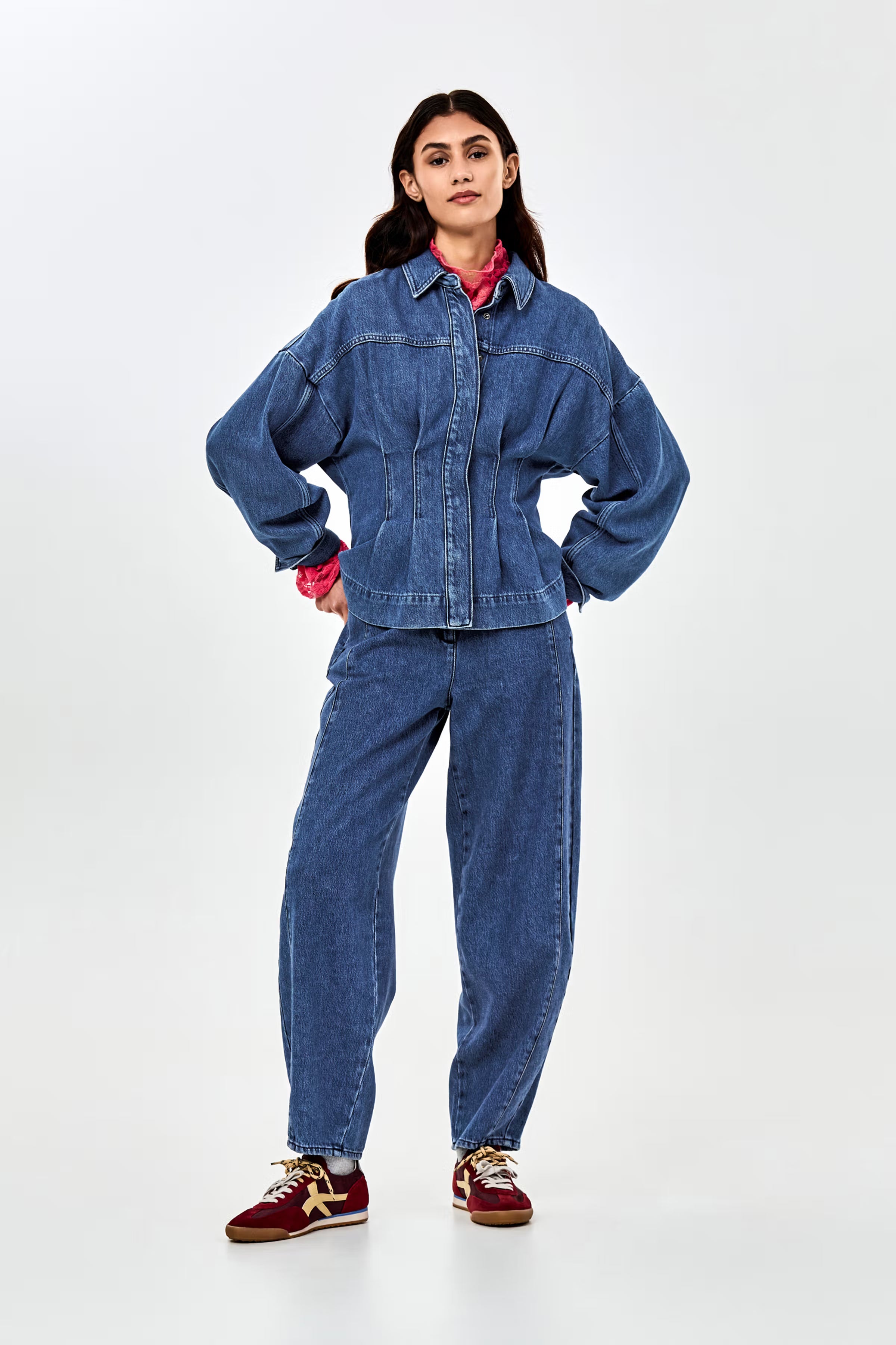 Thruster barrel jeans