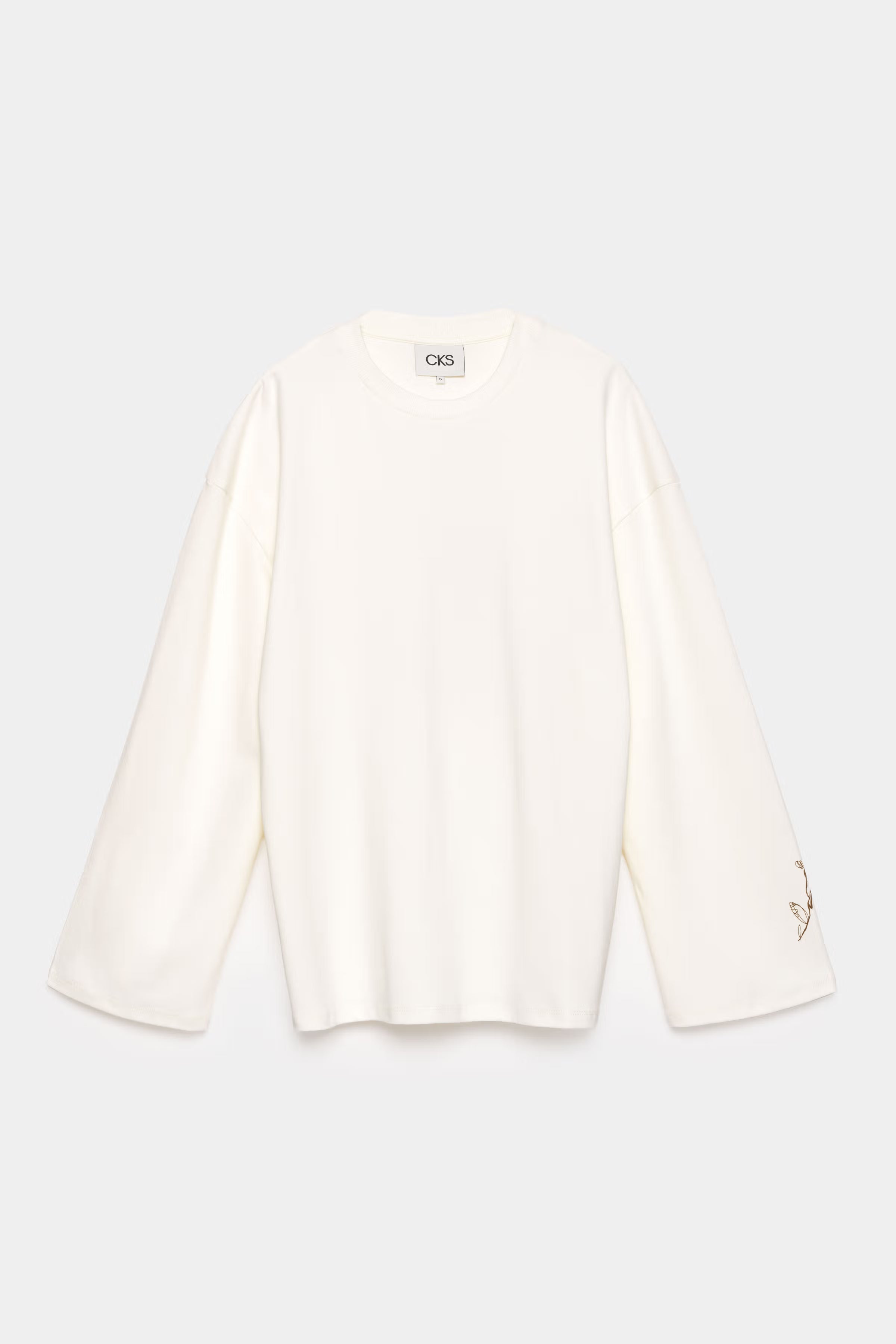 Trip t-shirt wit